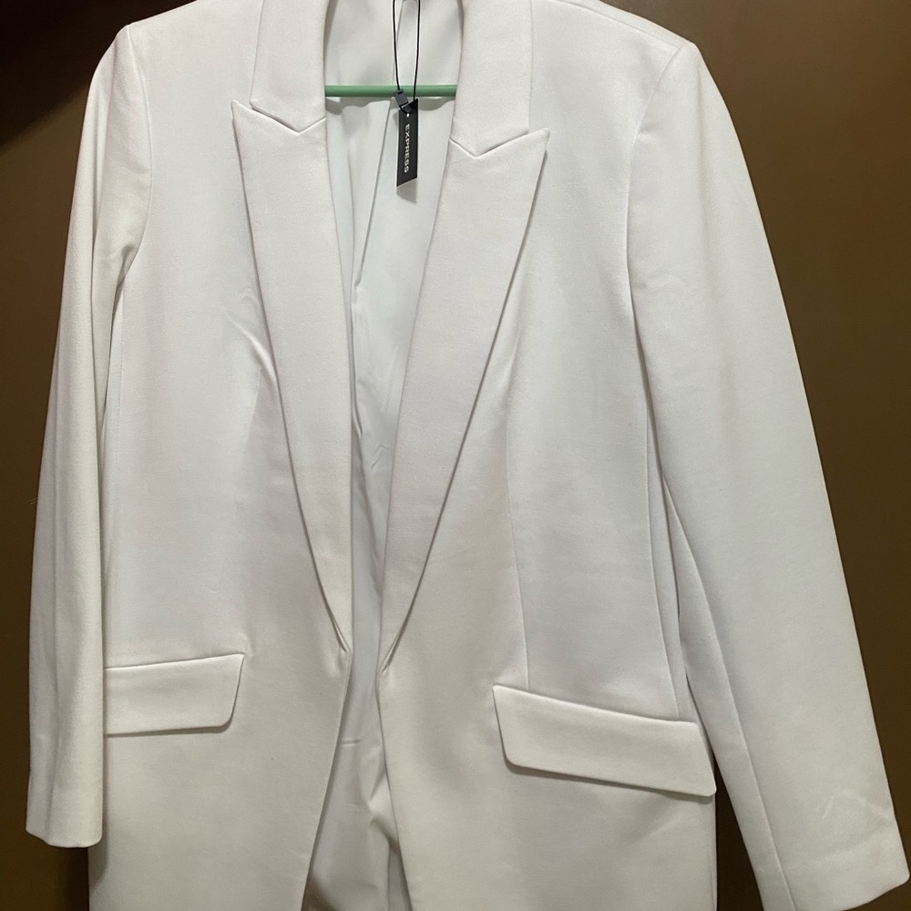 Express White Blazer